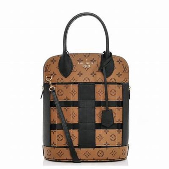 Rare Louis Vuitton Tressage Tote Reverse Monogram - Picture 2 of 6